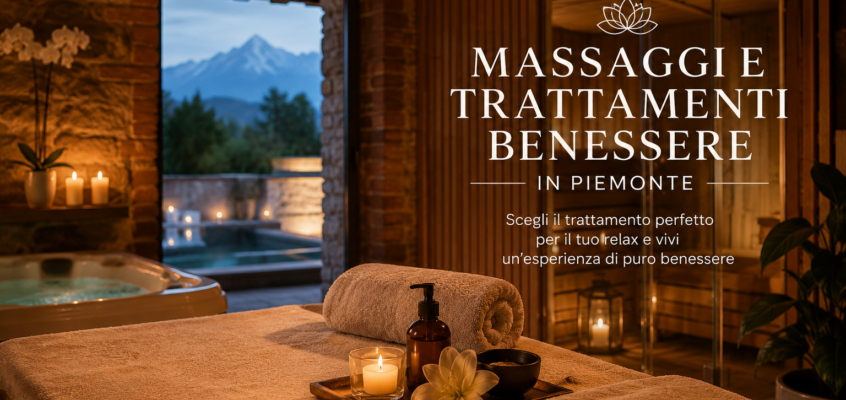 Massaggi e Trattamenti Benessere in Piemonte: quale scegliere per il tuo relax